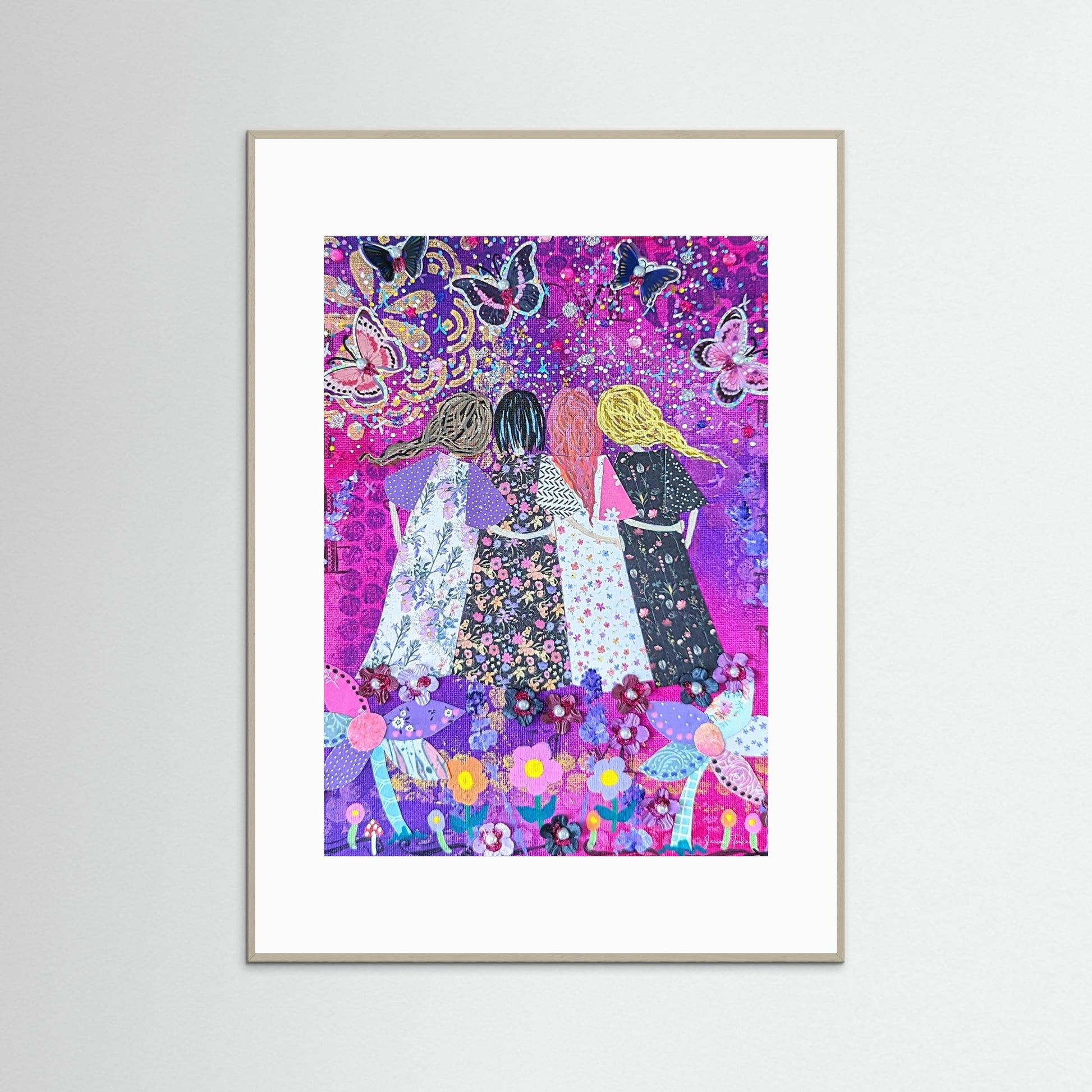 Threaded Together - Connection Fine Art Print 