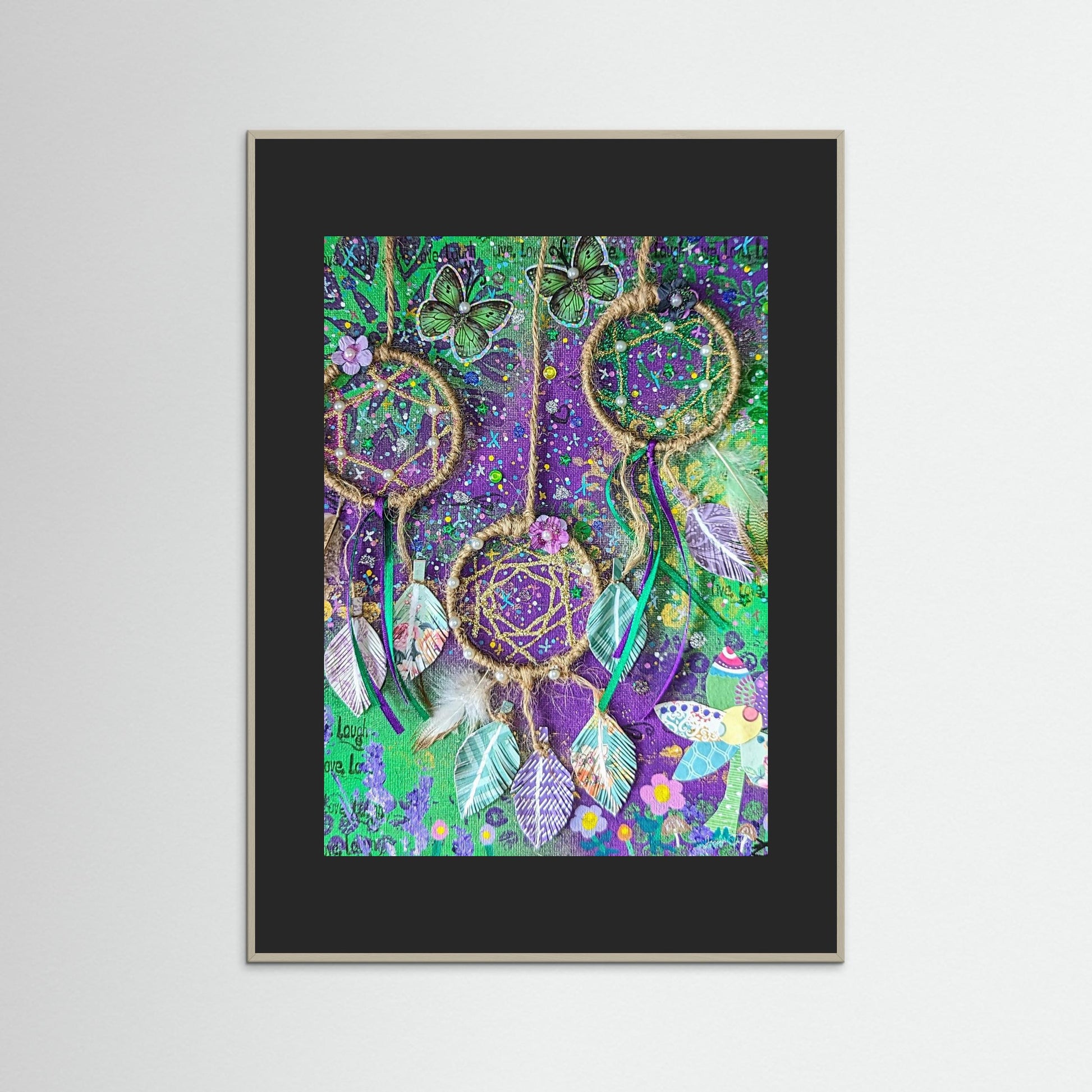 Dream of Hope - Dreamcatcher Fine Art Print 